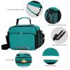 ODAWA Blue-Green Kids' Lunch Bag with Adjustable Shoulder Strap view 4