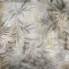 Muralo Self-Adhesive 3D Photo Wallpaper, Leaves, Concrete Look - 368 x 254 cm view 1