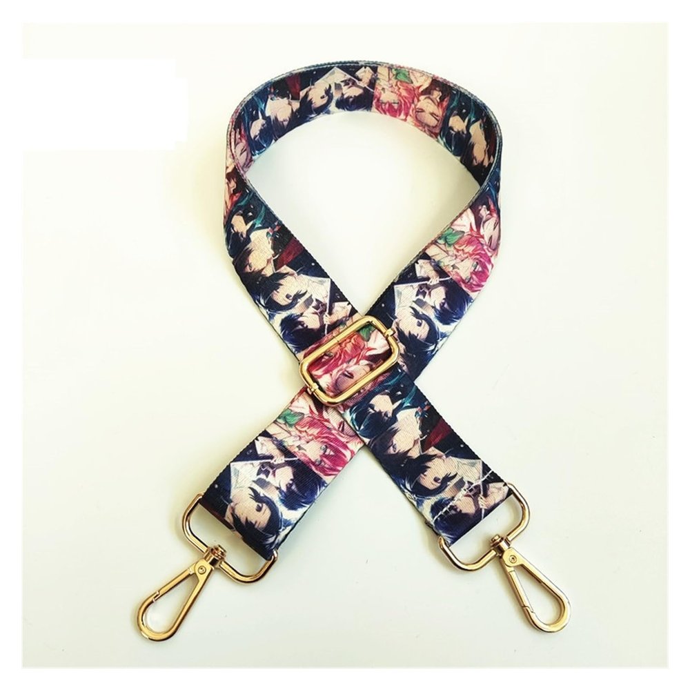 130 cm Shoulder Strap for Bags, Rainbow Nylon, No. 8