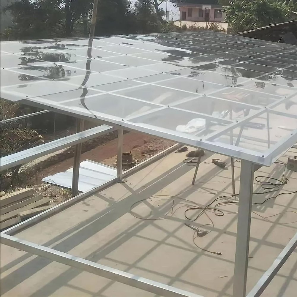 Polycarbonate Roof Panels, Transparent Acrylic Sheets, 0.8 × 15 m