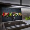SMTDeco 2-Piece Glass Cooktop Cover 40x52 + 60x52 cm, Herb Gray view 4