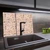 SMTDeco Tempered Glass Cooktop Cover, 30 x 52 + 60 x 52 cm, 2-Piece, Coffee Gray view 4