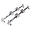 Coavoo 2-Pack 20 x 360 mm Linear Shafts with 4 SCS20UU Bearing Blocks and 4 SK20 Supports view 1