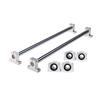 Coavoo 2-Pack 20 x 360 mm Linear Shafts with 4 SCS20UU Bearing Blocks and 4 SK20 Supports view 2