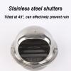 Zanotva 160 mm Stainless Steel Round Wall Vent Outlet view 3