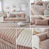 YWQJL Funny Fuzzy L-Shaped Sofa Cover, Non-Slip Couch Throw for 3/2/1-Seater Sofas, Pet Protector, #15-90x120 cm view 3