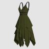 Steampunk Women's Knee-Length Gothic Corset Dress view 2