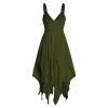 Steampunk Women's Knee-Length Gothic Corset Dress view 4