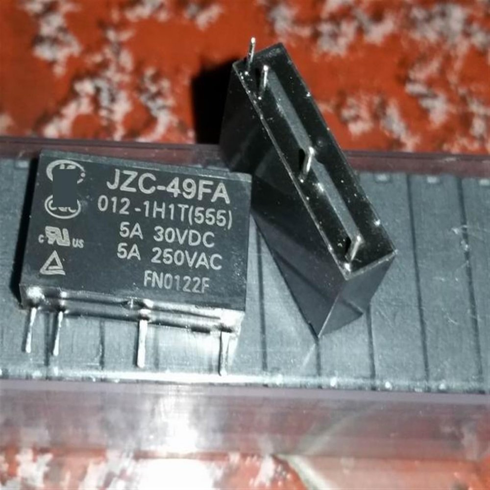 FOUNCY JZC-49FA 012-1H1T(555) / 024-1H1GB(555) 4-Pin Relay, 1 Piece