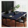 BHOMTY Multifunctional PU Leather Table Mat, White, 100 x 200 cm view 3