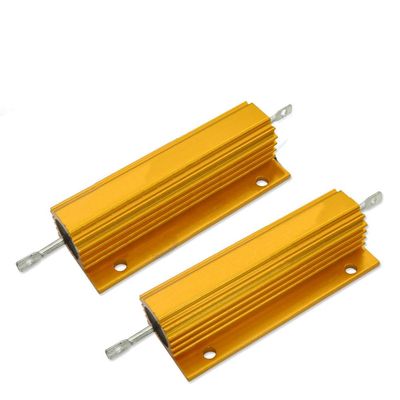 1 pc 5% RX24 100W Aluminum Power Metal Shell Wirewound Resistor, 6.2Ω