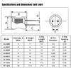 ezqnirk 20-Piece DIP Power Inductor I-Form Ferrite Core Copper Coil, 9 x 12 mm, 2.2 µH view 2