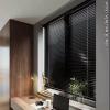 DZHTUF Black Real Wood Venetian Blind, 50 mm Slats, WH-60 x 180 cm view 3