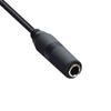 YSJJZRL 6.5 mm 2-Pole Male-to-Female Audio Cable, 90-Degree Right-Angle Stereo Plug, Headset Audio Extension Cable (1 m) view 3