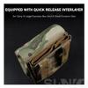 Multifunctional MOLLE Tactical Utility Pouch, EDC Tool Bag, First-Aid Kit, Airsoft, Hunting and Military Use, Black view 3