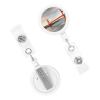 Retractable ID Badge Holder with Golden Gate Bridge Print, Cute Nursing Badge Reel, Tactical ID Badge Reel with 57.9 cm Retractable Cord for Key and Name Cards view 2