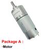 6 V/12 V Micro High-Performance DC Gear Motor, 92,300 RPM, Reversible Speed Control, High Torque, Integrated Fan Blades view 2