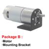 6 V/12 V Micro High-Performance DC Gear Motor, 92,300 RPM, Reversible Speed Control, High Torque, Integrated Fan Blades view 3