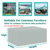 Waterproof 420D Oxford Patio Furniture Cover, 100 x 80 x 80 cm view 2