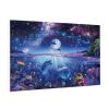 Colorful Sky and Ocean Blue Marine Life 3D Wooden Puzzle, 1,000 Pieces view 2