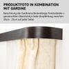 Garesa 2-Track Curtain Rail, White, Wenge Fascia with Return, 430 cm view 4