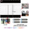 Weatherproof Transparent PVC Curtain with Zipper, H3 × W3.5 m view 3