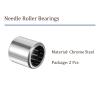 Kozelo 2-Pack RCB121616 Needle Roller Bearings - [3/4" x 1" x 1"] One-Way Clutch Bearings for Gear Applications, Chrome Steel Rollers view 2