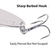 5-Piece Metal Spoon Fishing Lures with Box, 5 g Silver view 3