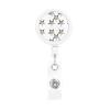 Stars Eastern Stars Retractable Badge Reel with Alligator Clip view 1