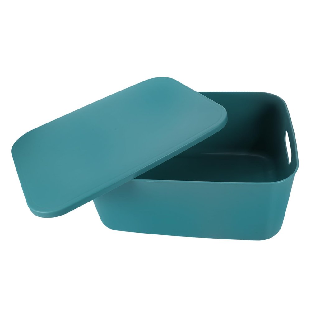 Cabilock Plastic Storage Box with Lid, 15 L