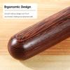 Tai Chi Ruler Stick, Solid Wood Qigong Training Stick, 120 × 2.8 cm view 2