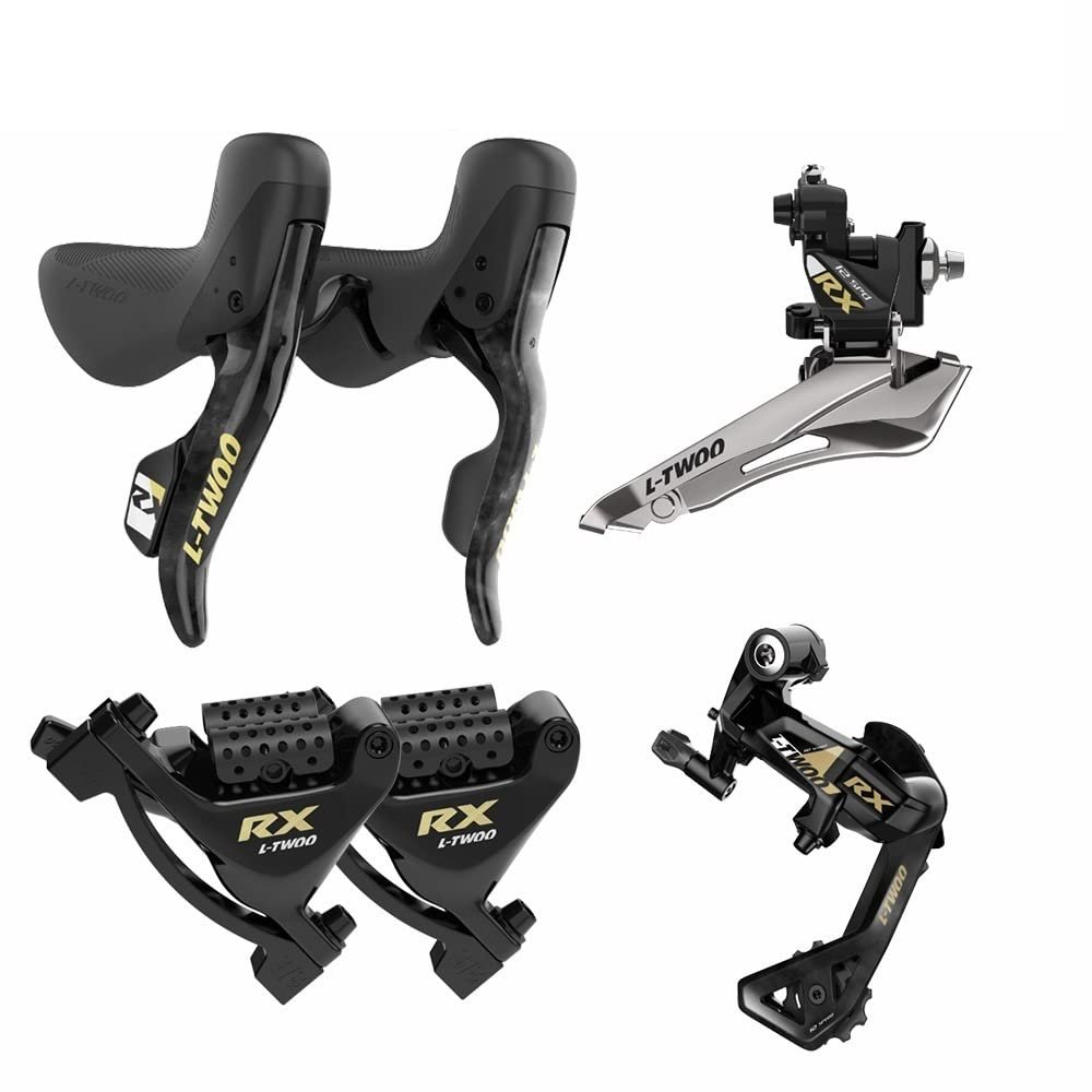 ETomey RX 2x12-Speed Road/Gravel Bike Groupset with Hydraulic Disc Brakes