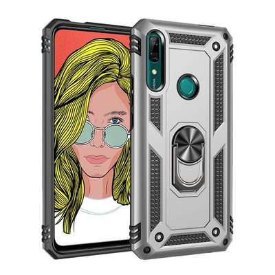 nulala Case Compatible with Huawei nova 11, Military-Grade Shockproof Hybrid Case with Metal Ring Holder