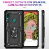 nulala Case Compatible with Huawei nova 11, Military-Grade Shockproof Hybrid Case with Metal Ring Holder view 3