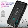 nulala Case Compatible with Huawei nova 11, Military-Grade Shockproof Hybrid Case with Metal Ring Holder view 4