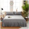 Fitted Sheet with Ruffled Bed Skirt, CQ001-18, Twin 39 x 75 + 15 in view 1