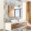 Alasta Elegant Bathroom Mirror, Vertical Wall-Mounted Mirror, Hanging Mirror - 45 x 100 cm view 3