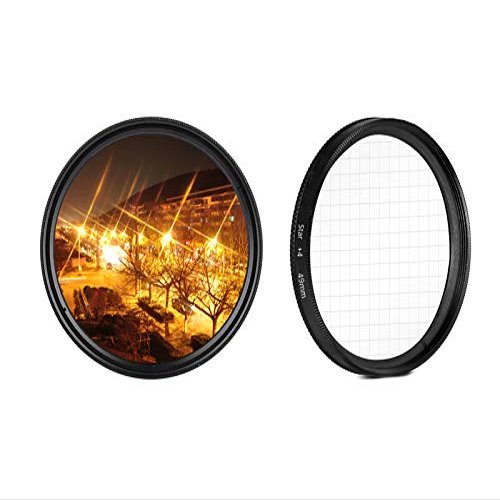4X Star 49mm Star Filter by dHD DIGITAL