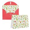 Spring Cartoon Flower Greeting Cards, Personalized Blank Note Cards with Envelopes view 1