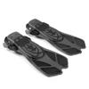 DUNSBY Adjustable Training Swim Fins for Adults, Snorkeling and Diving Fins, Black, L/XL view 3