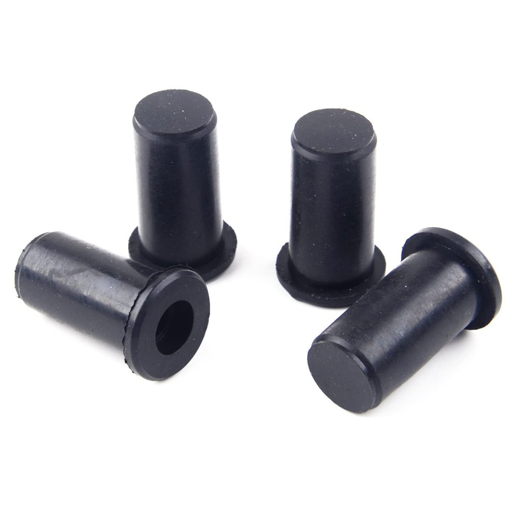 4-Piece Rubber Anti-Vibration Mounts for 50/51/55/55 Electric Chainsaw Parts
