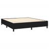 SKM Box Spring Bed Black 160 x 200 cm Fabric, 25 kg, 3120872 view 4