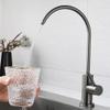 Kitchen Faucet, Gray Gooseneck Drinking Water Filter Faucet view 3