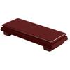 ifundom Rectangular Wooden Base for Vases and Decor, Small Stand view 1