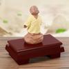 ifundom Rectangular Wooden Base for Vases and Decor, Small Stand view 2