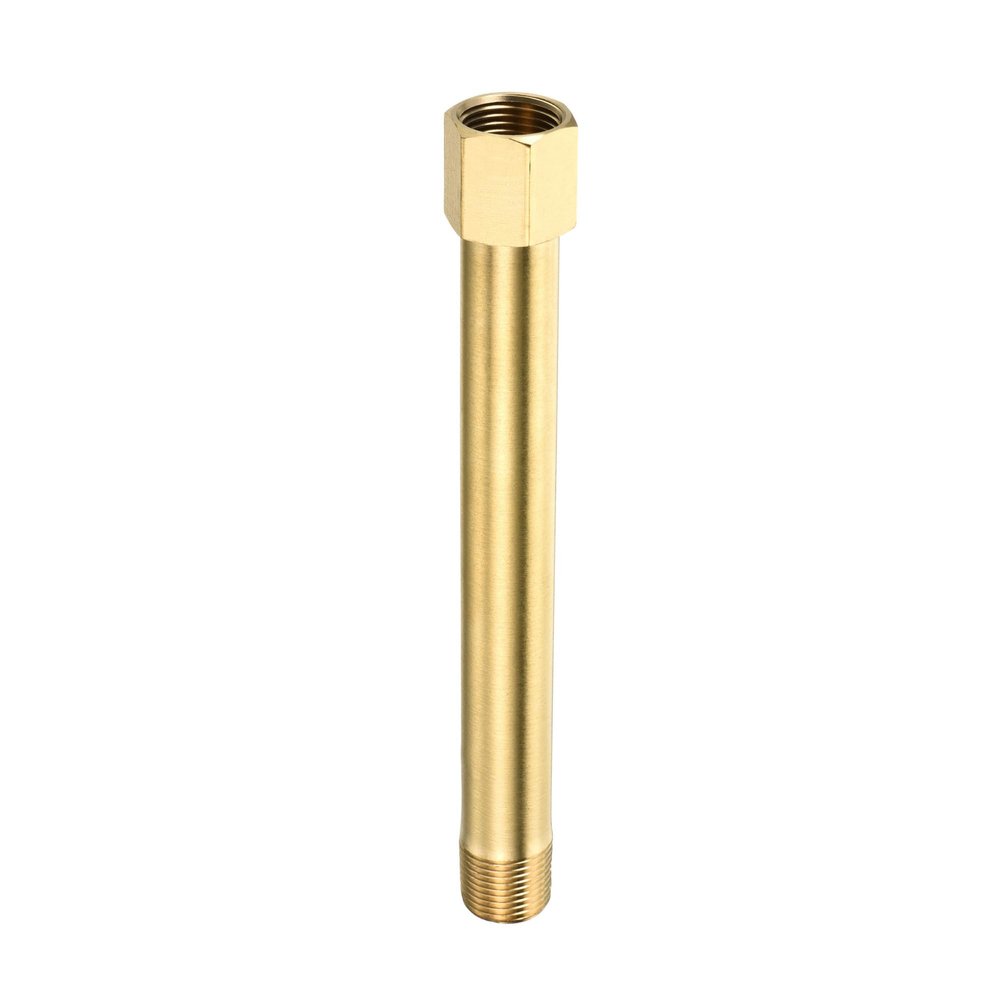 M METERXITY G3/8 Female-to-Male Pipe Extension Fitting, Gold