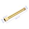 M METERXITY G3/8 Female-to-Male Pipe Extension Fitting, Gold view 3