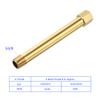 M METERXITY G3/8 Female-to-Male Pipe Extension Fitting, Gold view 4