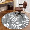Round 51.2 in Desk Chair Mat for Hard Floors view 1