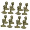 ABOOFAN 16-Piece Outdoor Protective Caps, Anti-Lightning Caps for Tent Poles, Weatherproof and Stable for Camping and Outdoor Activities view 1